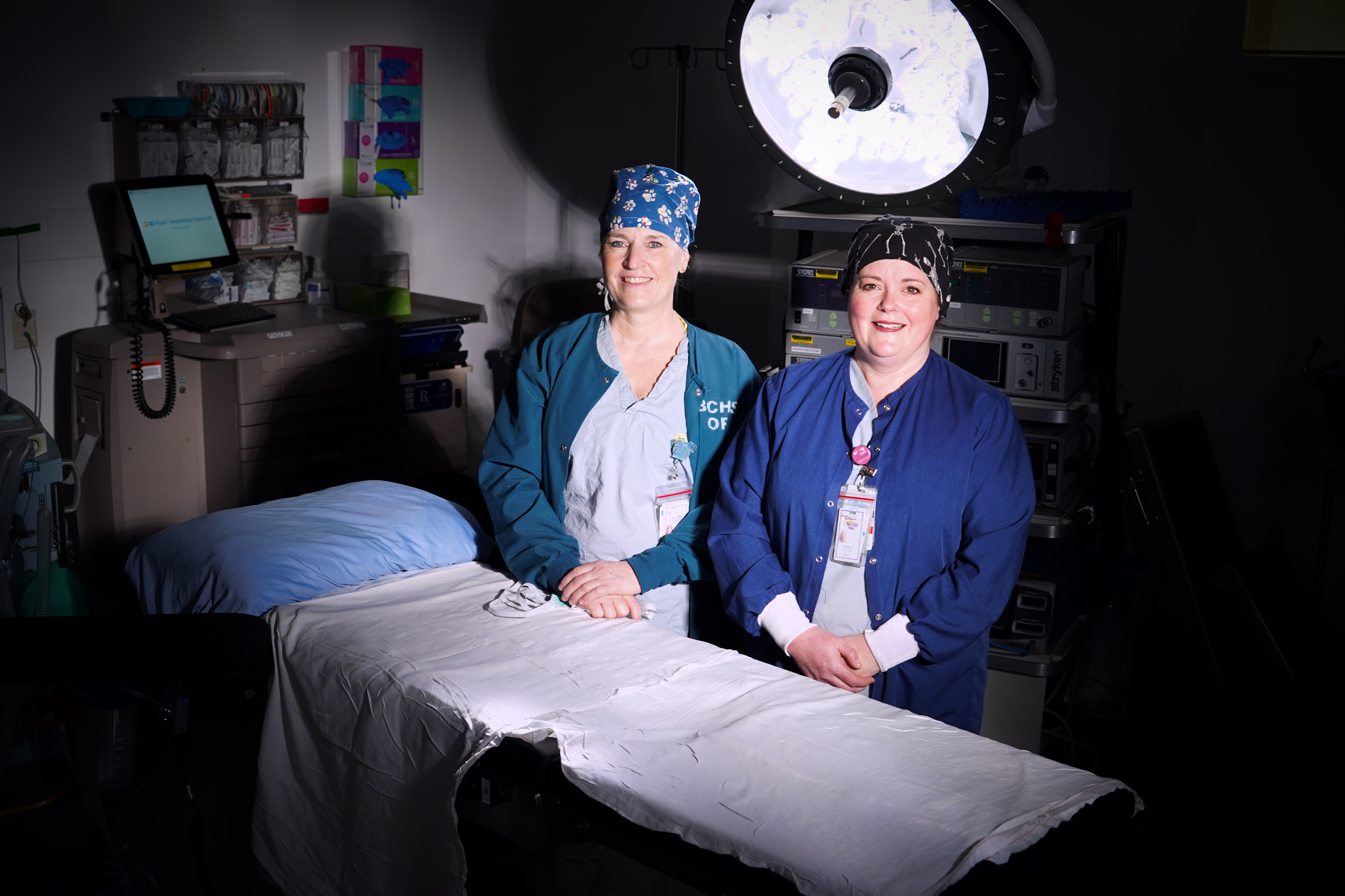 Michelle Russell (left) and Caralee Bolton are certified Registered Nurse First Assists at the Brant Community Healthcare System