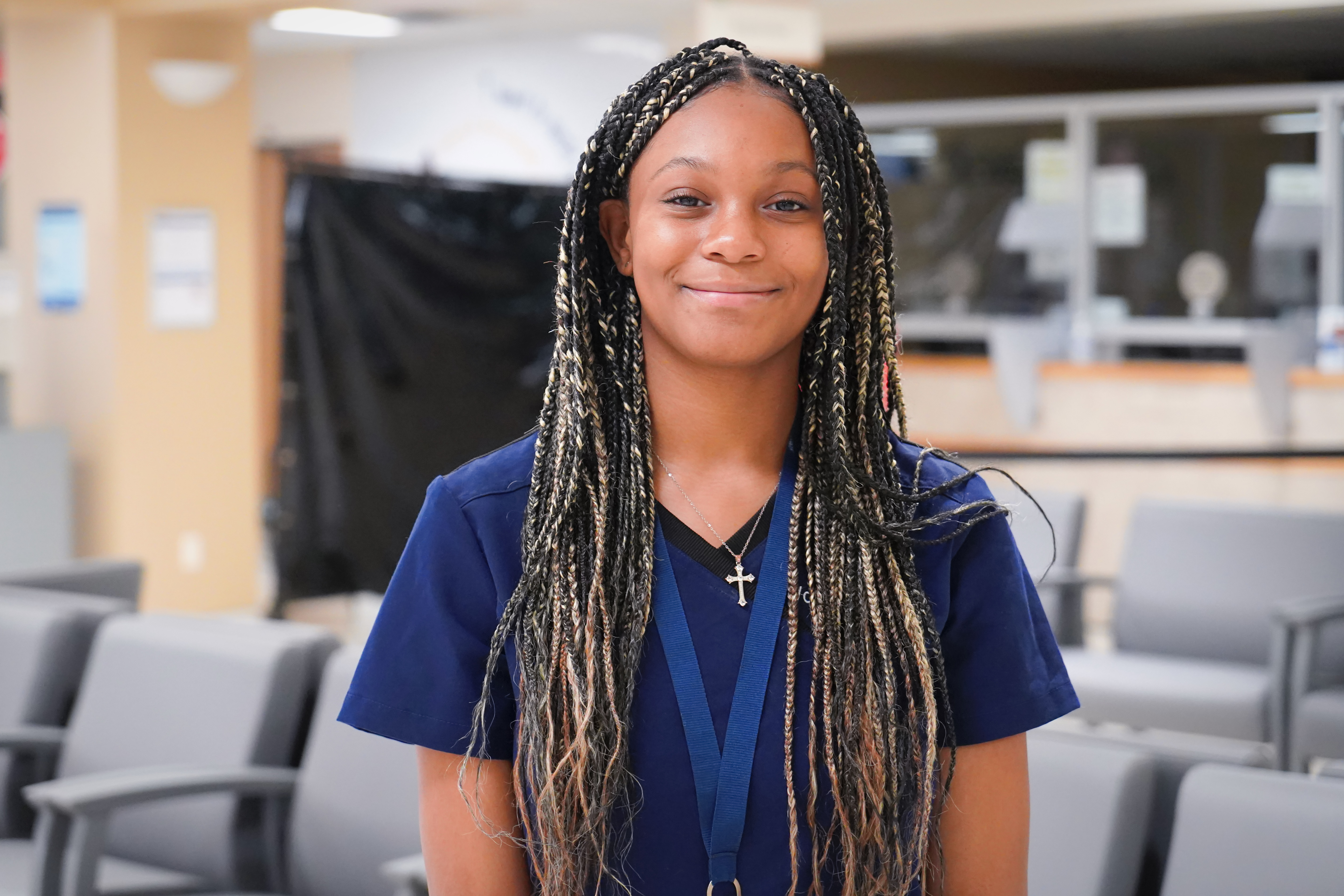 Brianna Lawrence is a student volunteer at the Brant Community Healthcare System.