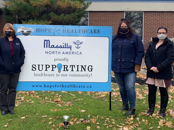 Massilly supports local health care