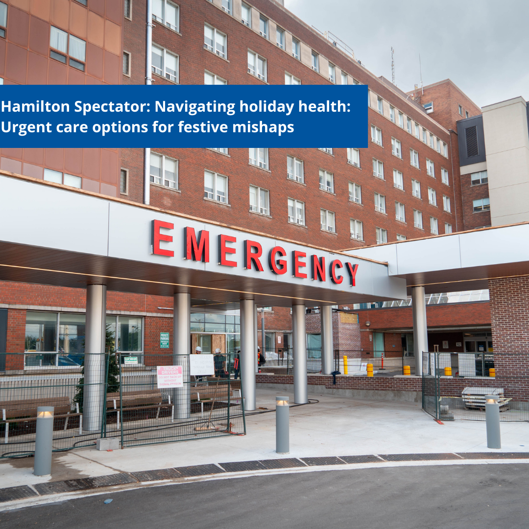 Brantford General Hospital Emergency Department Entrance