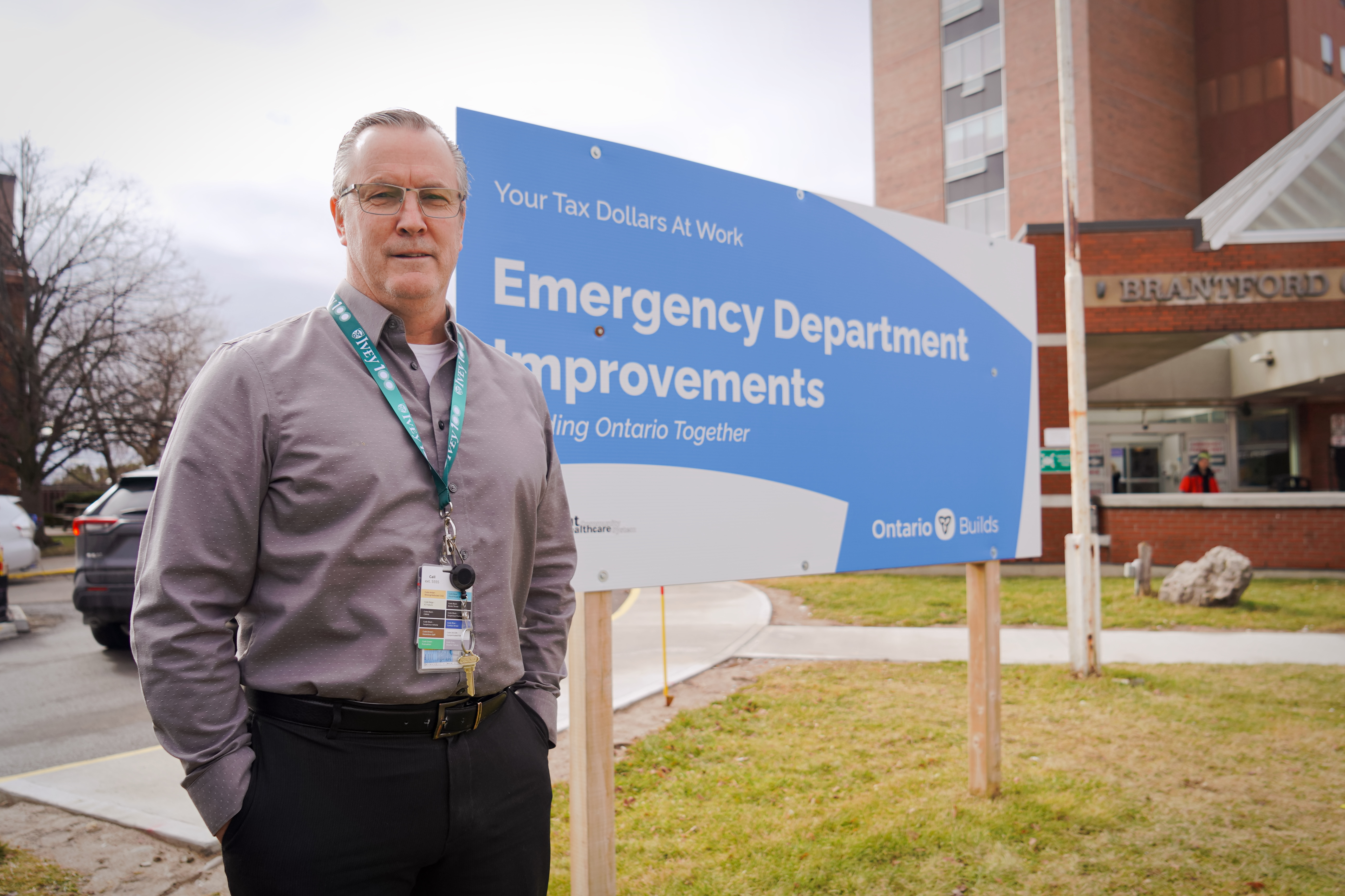 Don Hall, senior director, corporate infrastructure and redevelopment with the Brant Community Healthcare System, says the redevelopment of Brantford General Hospital is one of the most difficult he has encountered in more than 30 years of experience.