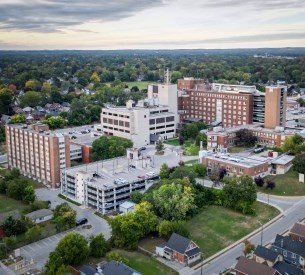 Brantford General Hospital Ariel View 