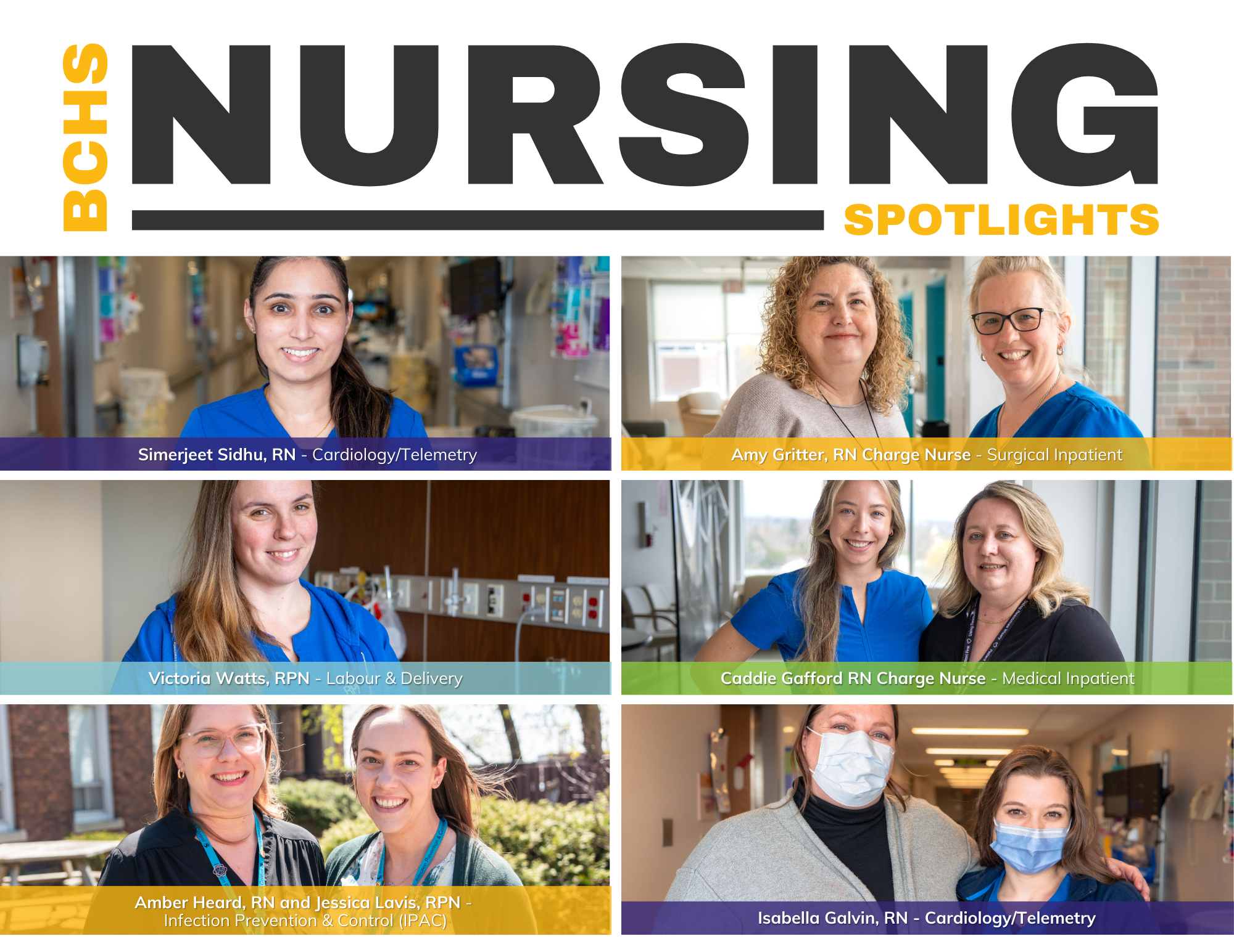 BCHS Nursing Week Spotlights