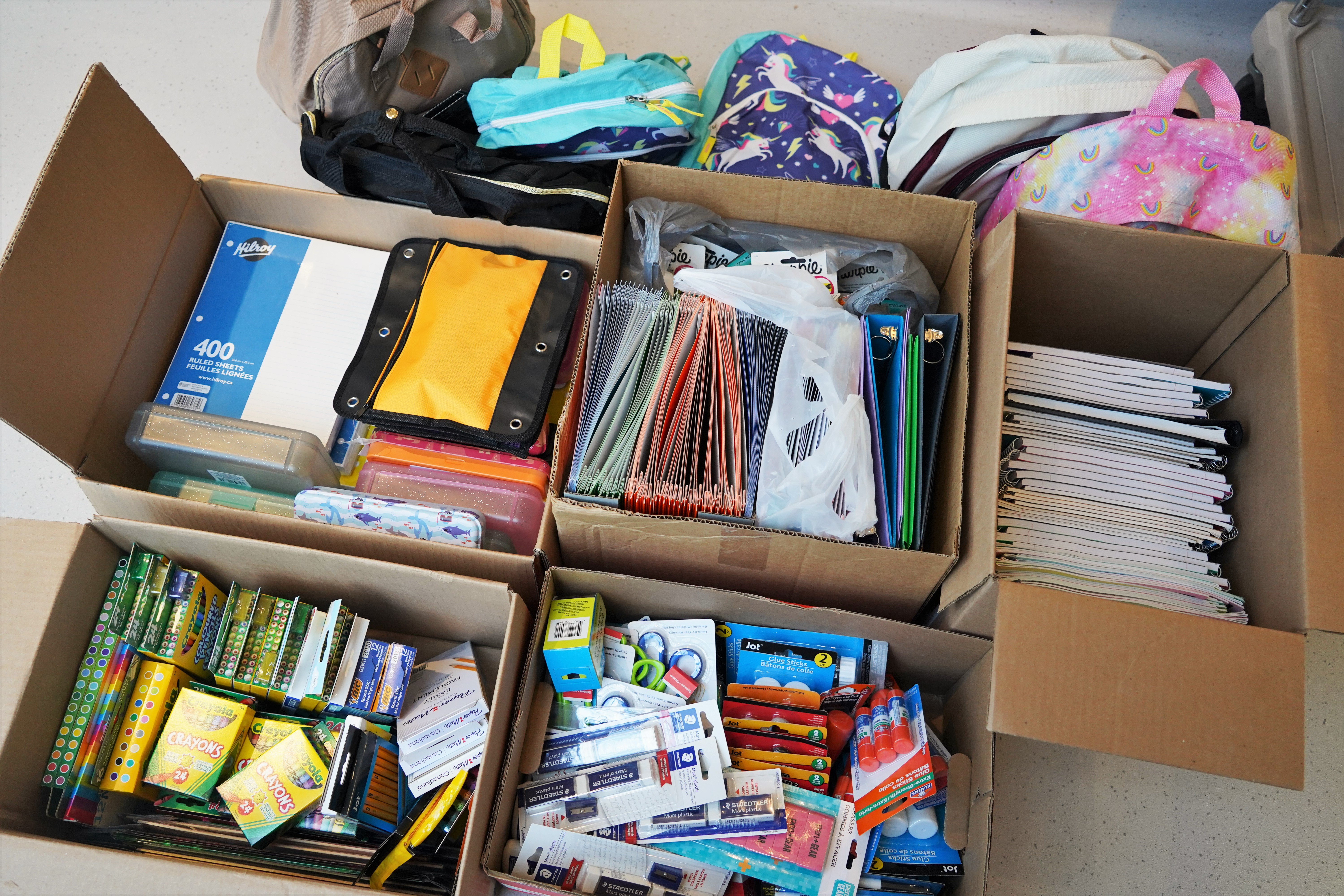 BCHS Supports Back to School Donation