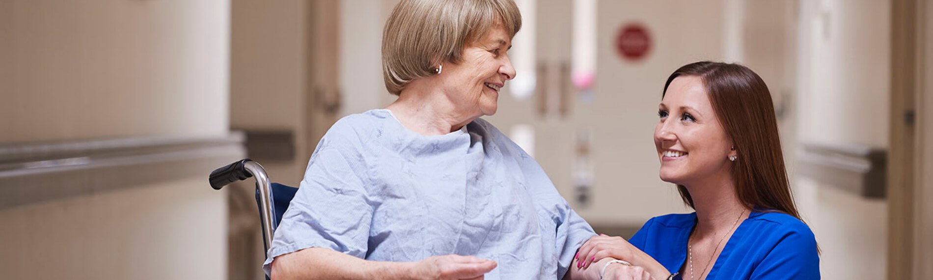BGH staff with a patient.