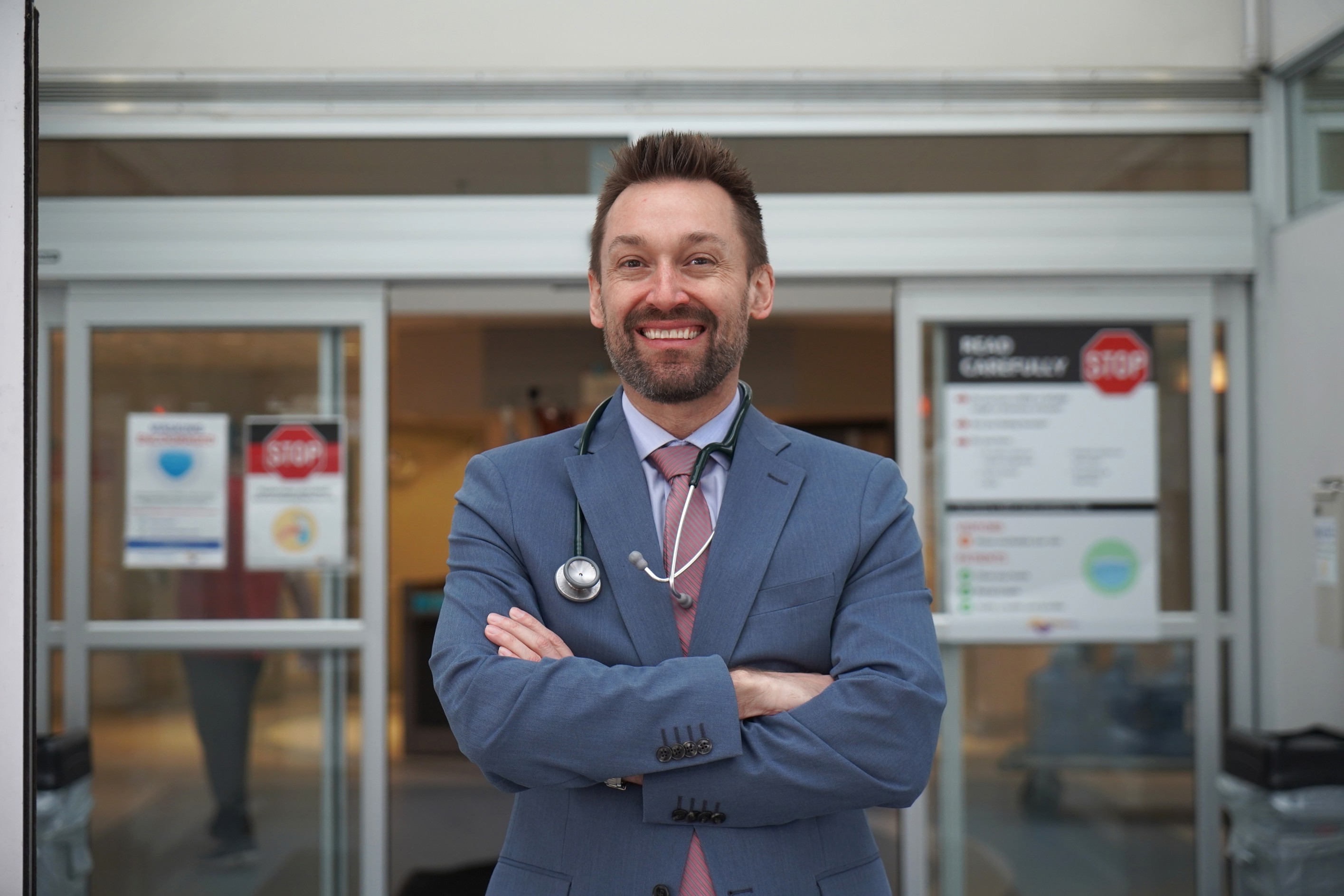 Dr. Andrew Burkett, Chief of Staff at BCHS