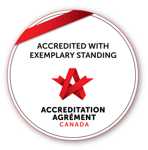 Accreditation Canada Seal-Exemplary Standing
