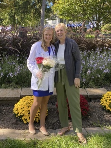 Dr. Cassidy with her mom